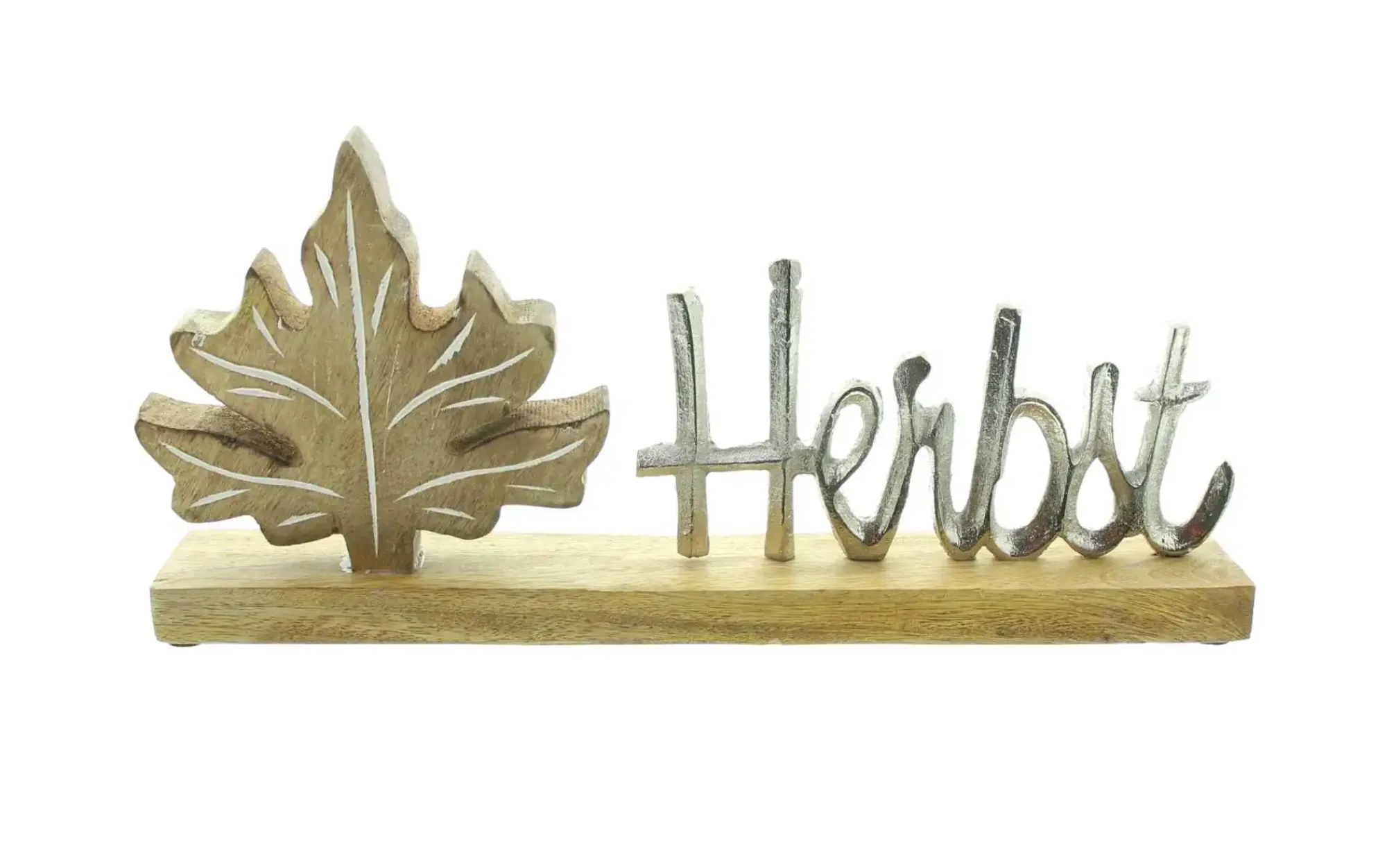 Herbstliche Dekofiguren|Frank Handels GmbH & Co. KG Schriftzug "Herbst"