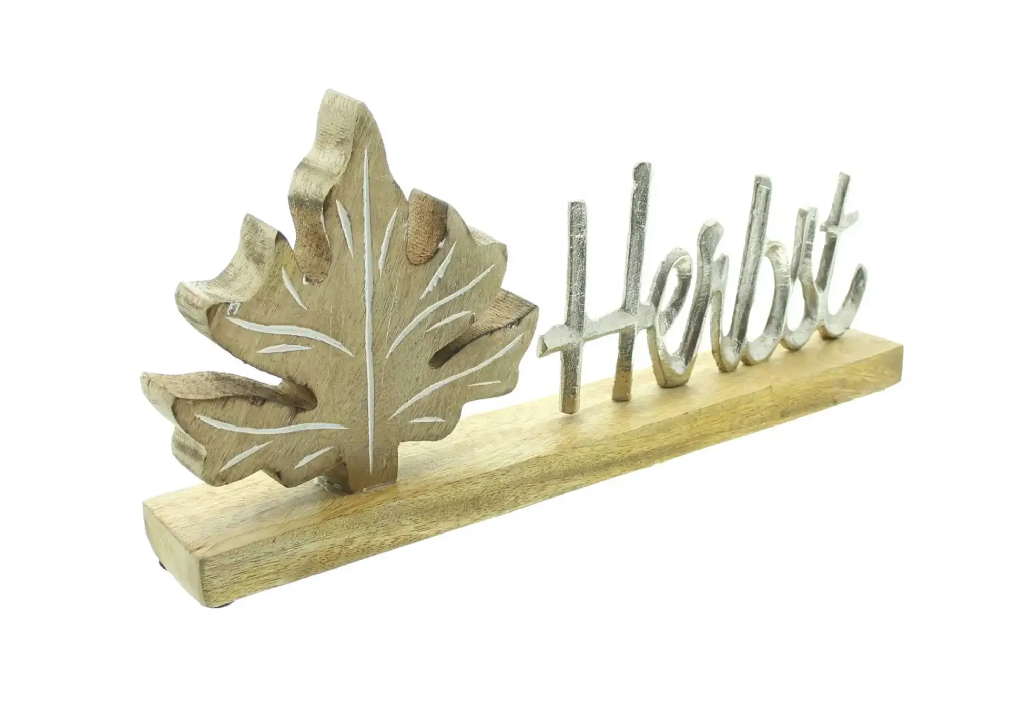 Herbstliche Dekofiguren|Frank Handels GmbH & Co. KG Schriftzug "Herbst"