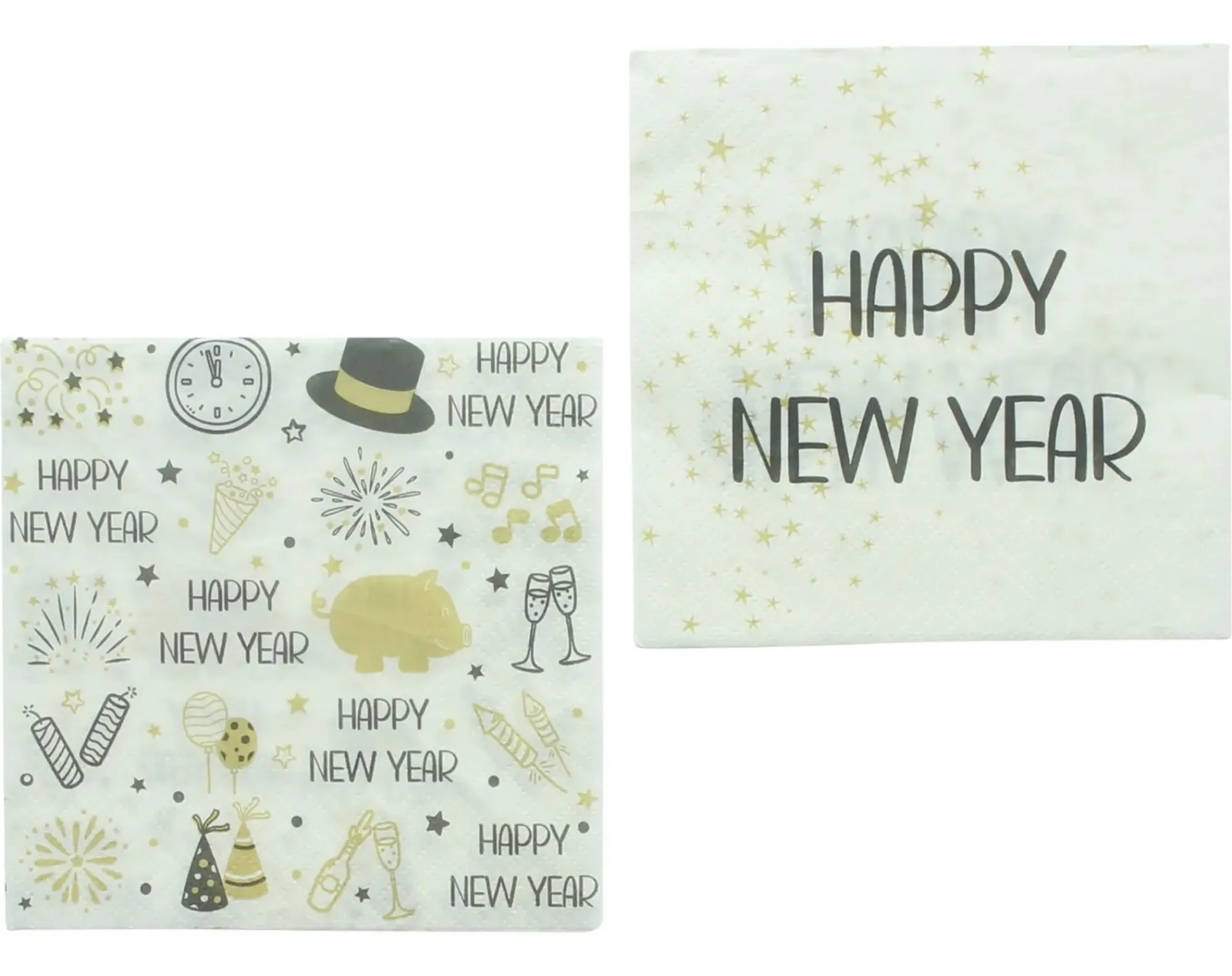 Servietten|Küche|Frank Handels GmbH & Co. KG Servietten "Silvester", 40er Set