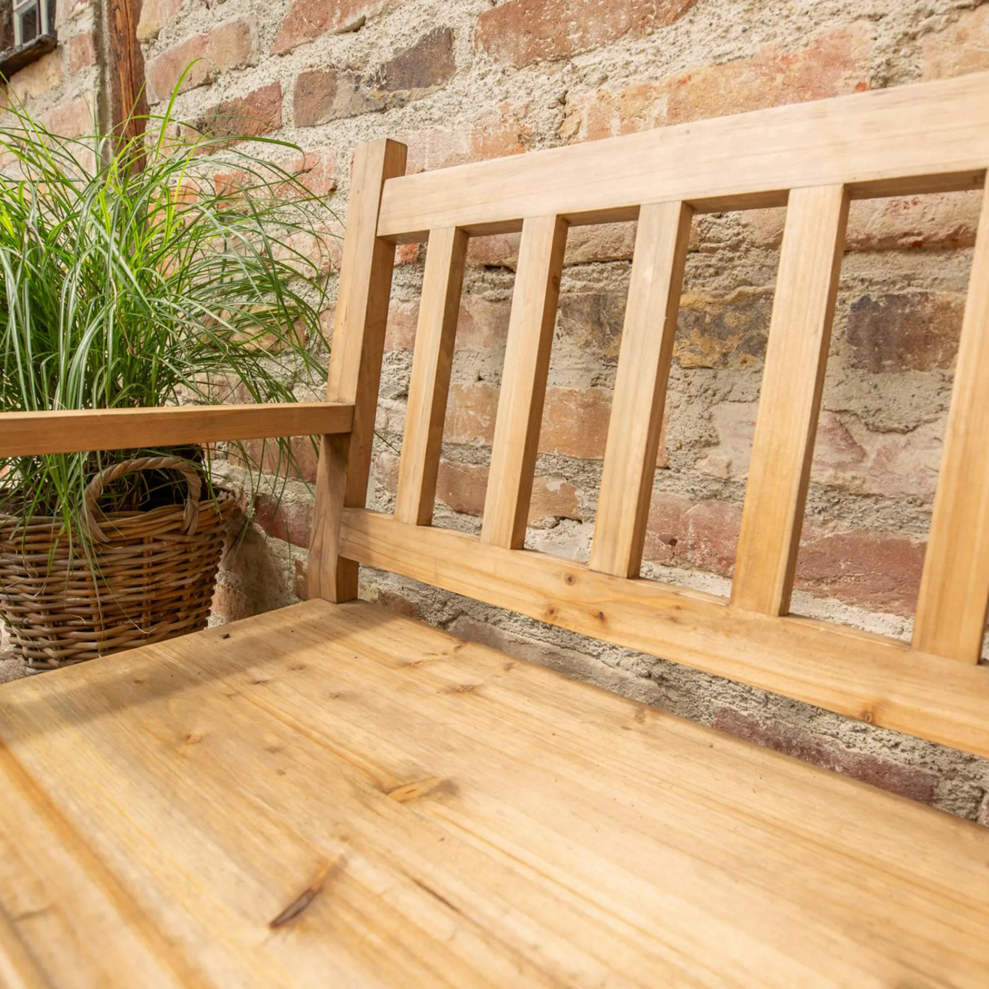 Sessel & Stühle|Home&Living - Deko|Frank Handels GmbH & Co. KG Sitzbank "Nature Wood"