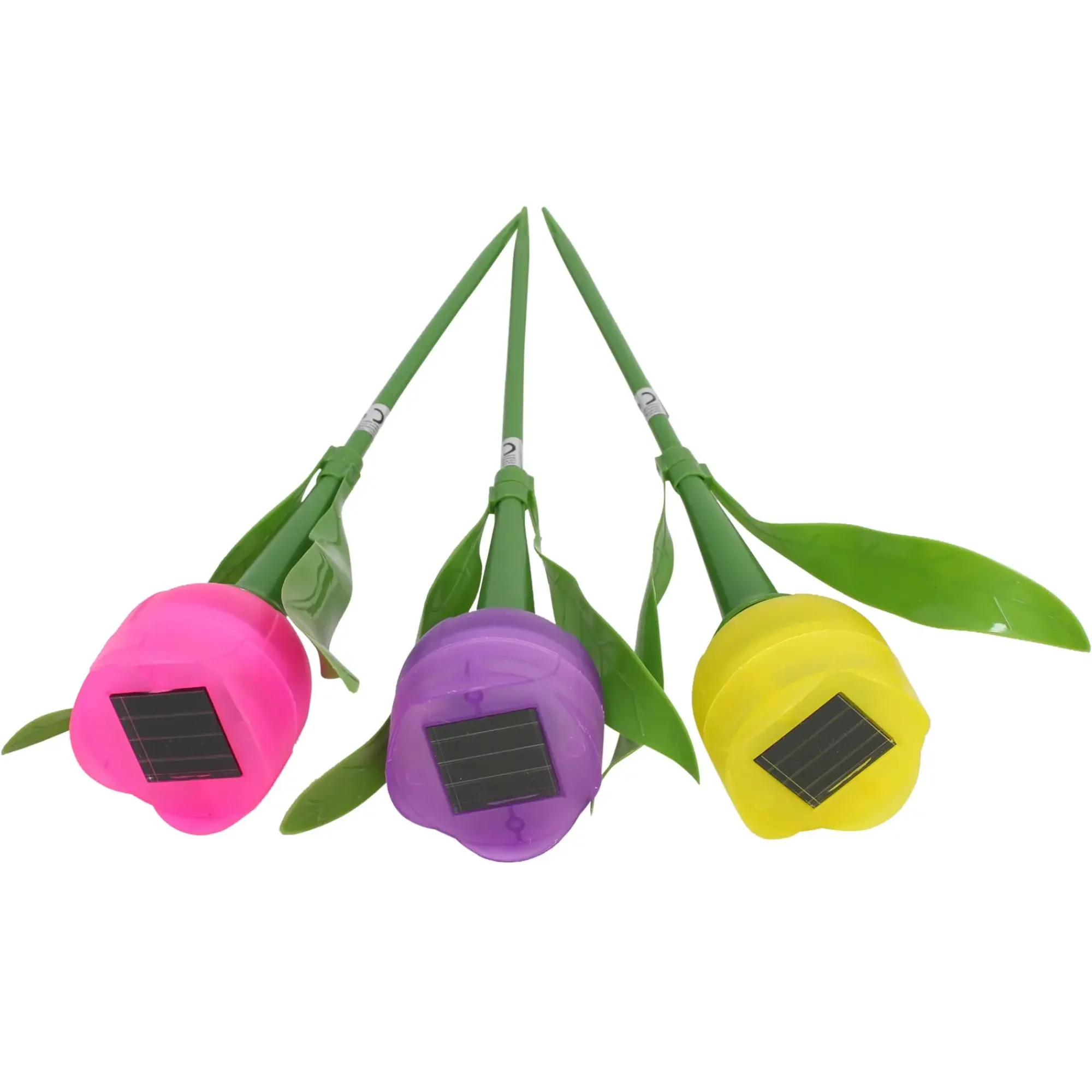 Solar-Beleuchtung|Frank Handels GmbH & Co. KG Solar-Deko "Tulpe", 3er Set