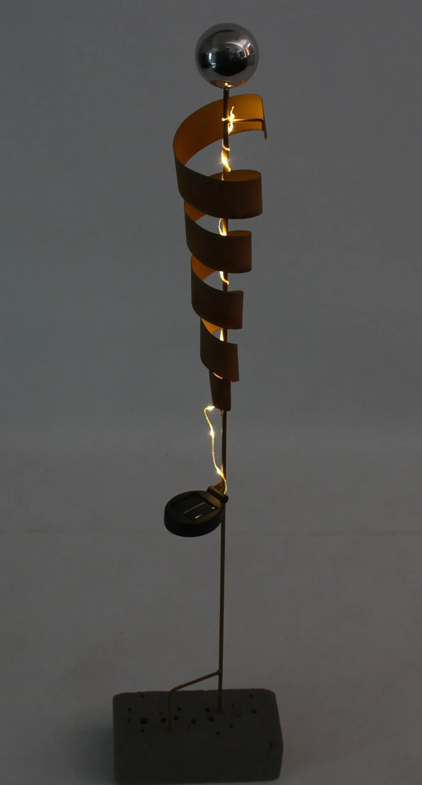 Solar-Beleuchtung|Gartenstecker|Frank Handels GmbH & Co. KG Solarstecker "Spirale"