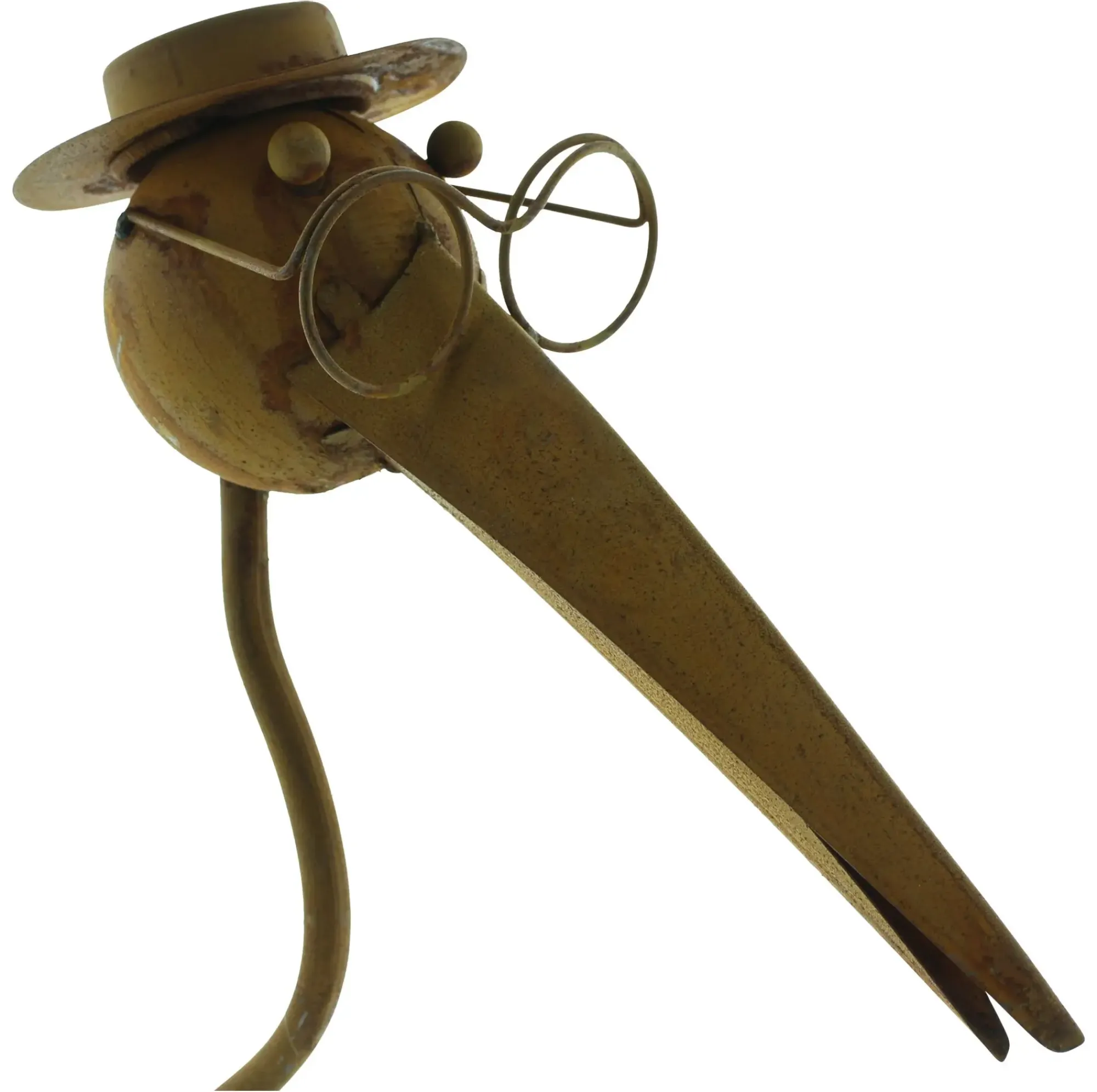 Gartenfiguren|Solar-Beleuchtung|Frank Handels GmbH & Co. KG Solar-Vogel "Rost"