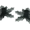 Weihnachtslichter|Frank Handels GmbH & Co. KG Stabkerzenhalter "Ilex", 2er Set
