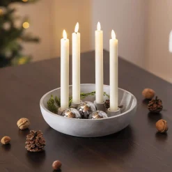 Adventskränze|Kerzenhalter|Frank Handels GmbH & Co. KG Stabkerzenhalter "Schale"