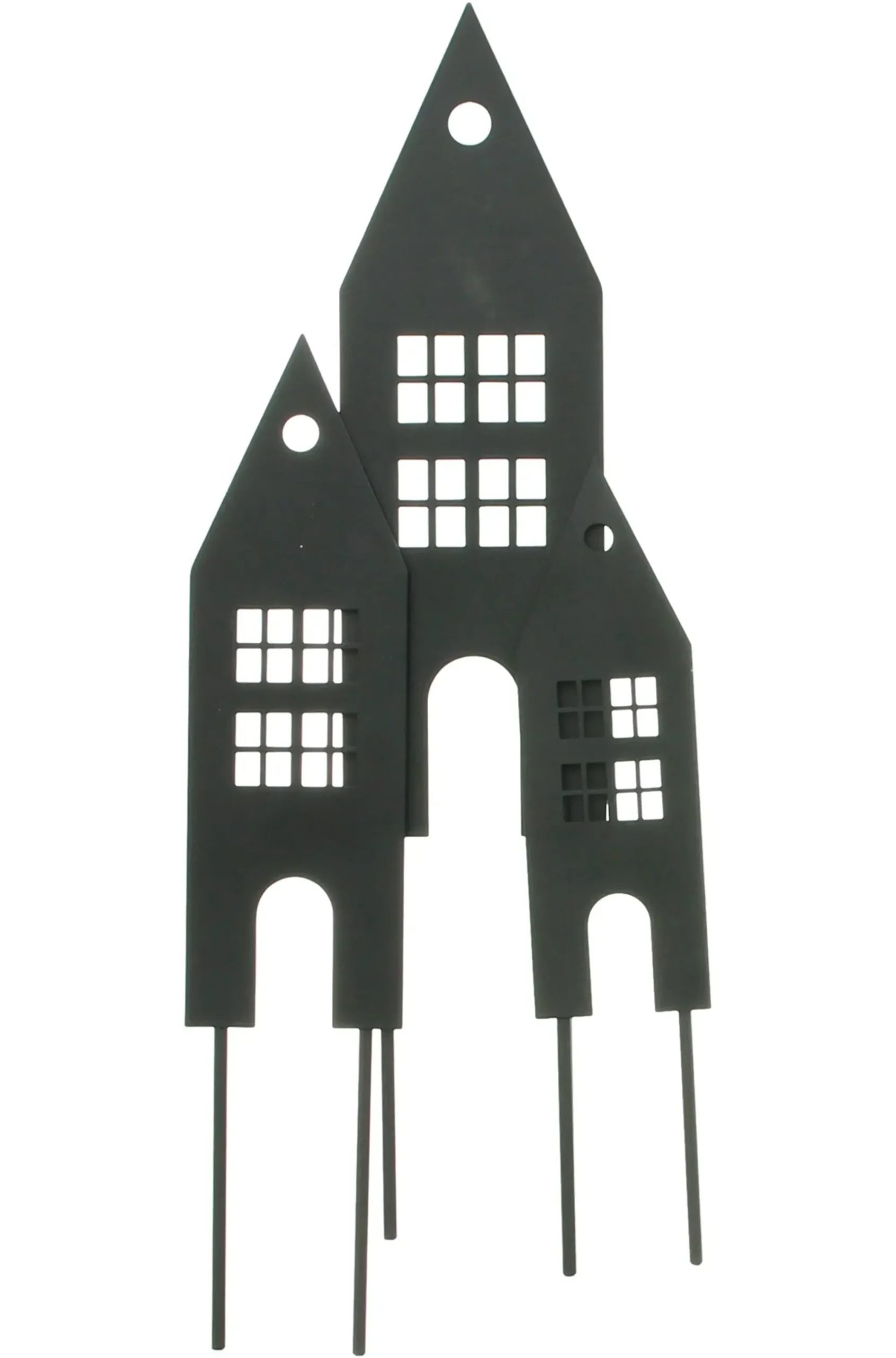 Streuer & Stecker|Dekohäuser|Frank Handels GmbH & Co. KG Stecker "Haus", 3er Set