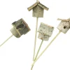 Herbstliche Streuer & Stecker|Streuer & Stecker|Frank Handels GmbH & Co. KG Stecker "Häuschen", 4er Set