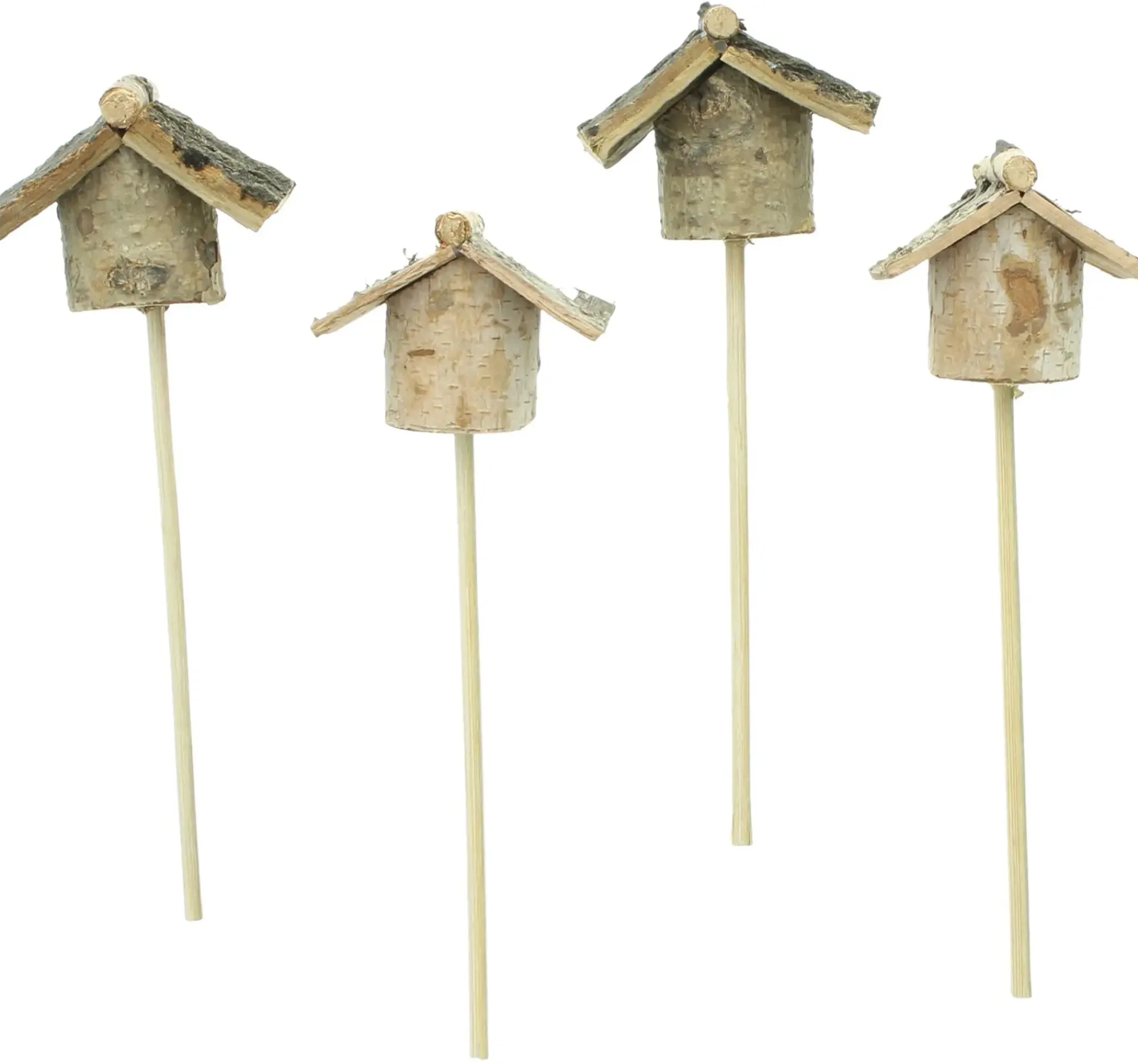 Herbstliche Streuer & Stecker|Streuer & Stecker|Frank Handels GmbH & Co. KG Stecker "Häuschen", 4er Set