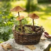 Herbstgarten|Dekopilze|Frank Handels GmbH & Co. KG Stecker "Pilze", 3er Set