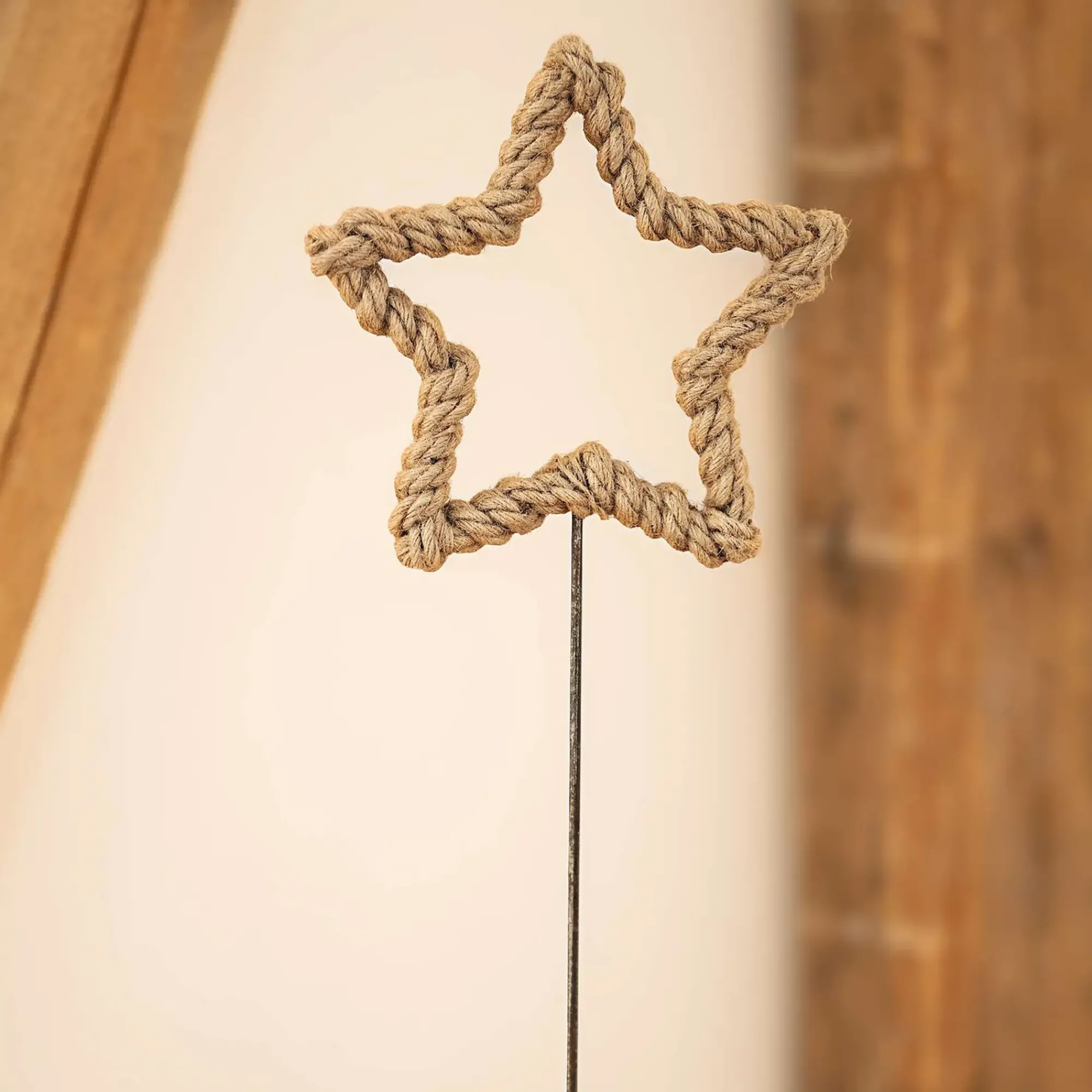 Weihnachtliche Streuer & Stecker|Sterne|Frank Handels GmbH & Co. KG Stecker "Stern", natur