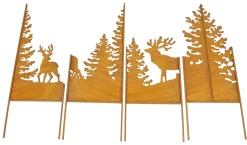 Weihnachtliche Gartenstecker|Gartenstecker|Frank Handels GmbH & Co. KG Stecker 