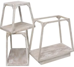 Regale|Wohnzimmer|Frank Handels GmbH & Co. KG Steckregal "Shabby-Brown"