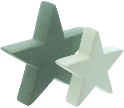Sterne|Frank Handels GmbH & Co. KG Stern "Grün", 2er Set