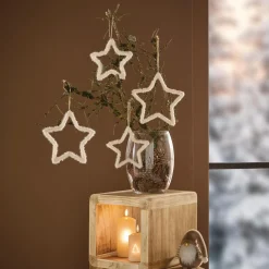Dekohänger|Baumschmuck|Frank Handels GmbH & Co. KG Stern-Hänger 