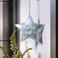 Dekohänger|Hänger|Frank Handels GmbH & Co. KG Sternhänger "Frohes Fest"