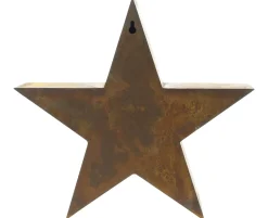 Weihnachtliche Gartendeko|Sterne|Frank Handels GmbH & Co. KG Stern "Rost"