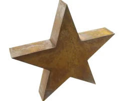 Weihnachtliche Gartendeko|Sterne|Frank Handels GmbH & Co. KG Stern "Rost"