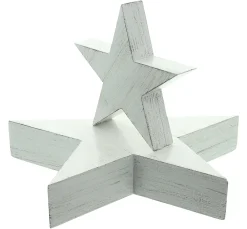 Sterne|Frank Handels GmbH & Co. KG Stern "Whitewashed", 2er Set