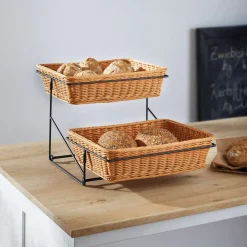 Ladendeko|Auslagekörbe & Regalkörbe|Frank Handels GmbH & Co. KG Stufen-Etagere