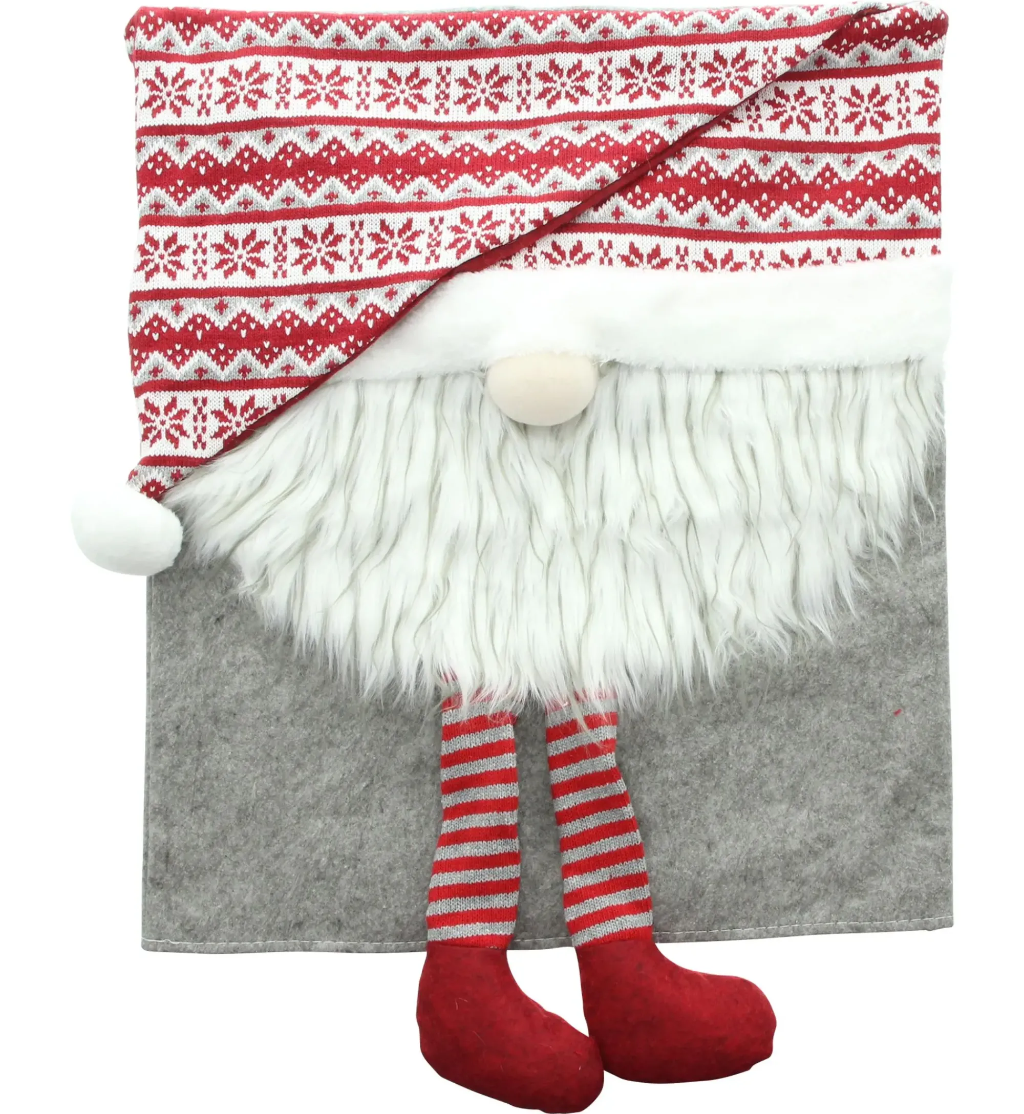 Weihnachtliche Stuhlhussen|Frank Handels GmbH & Co. KG Stuhlhusse "Weihnachtswichtel"