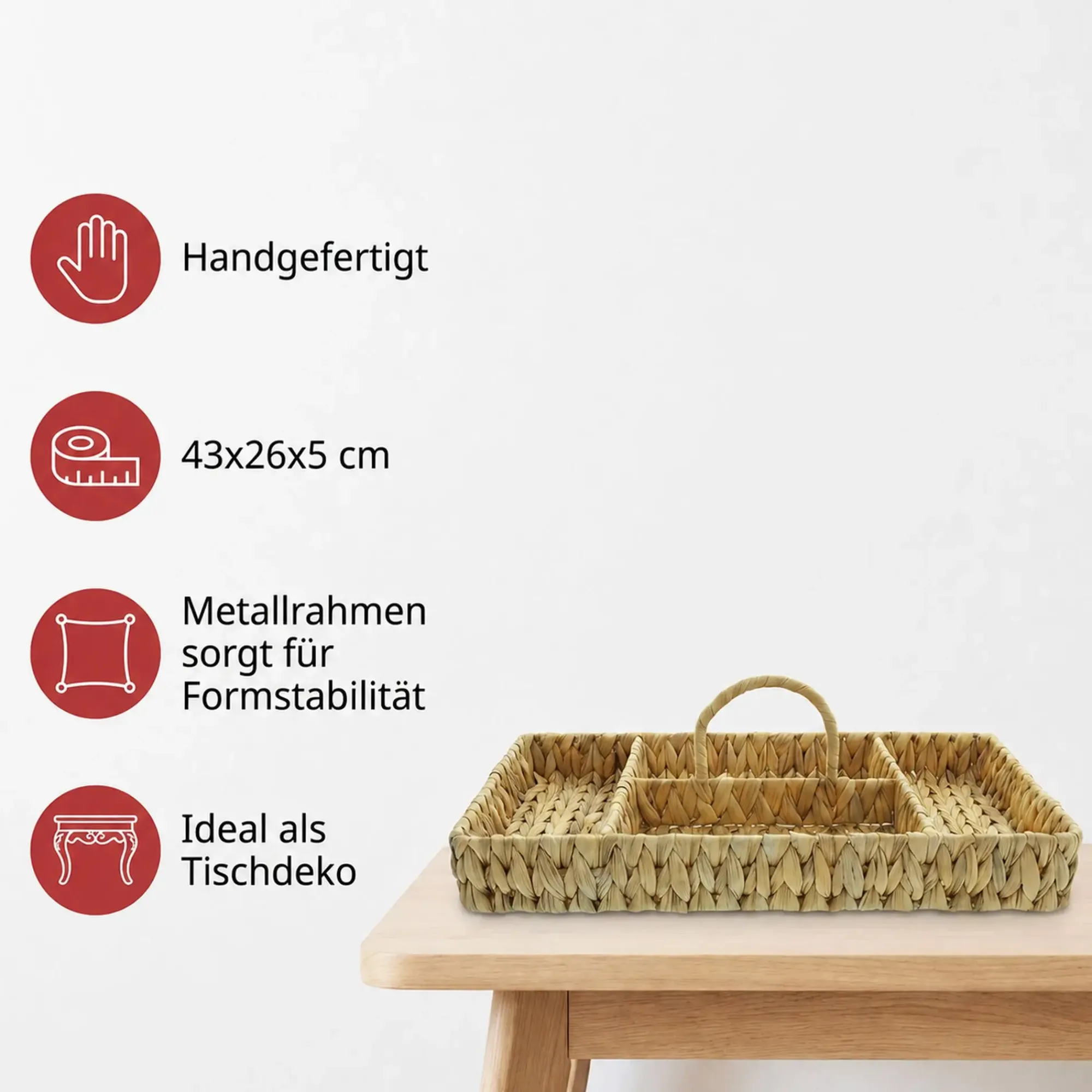 Besteckkörbe|Tabletts|Frank Handels GmbH & Co. KG Tablettkorb "Menage"