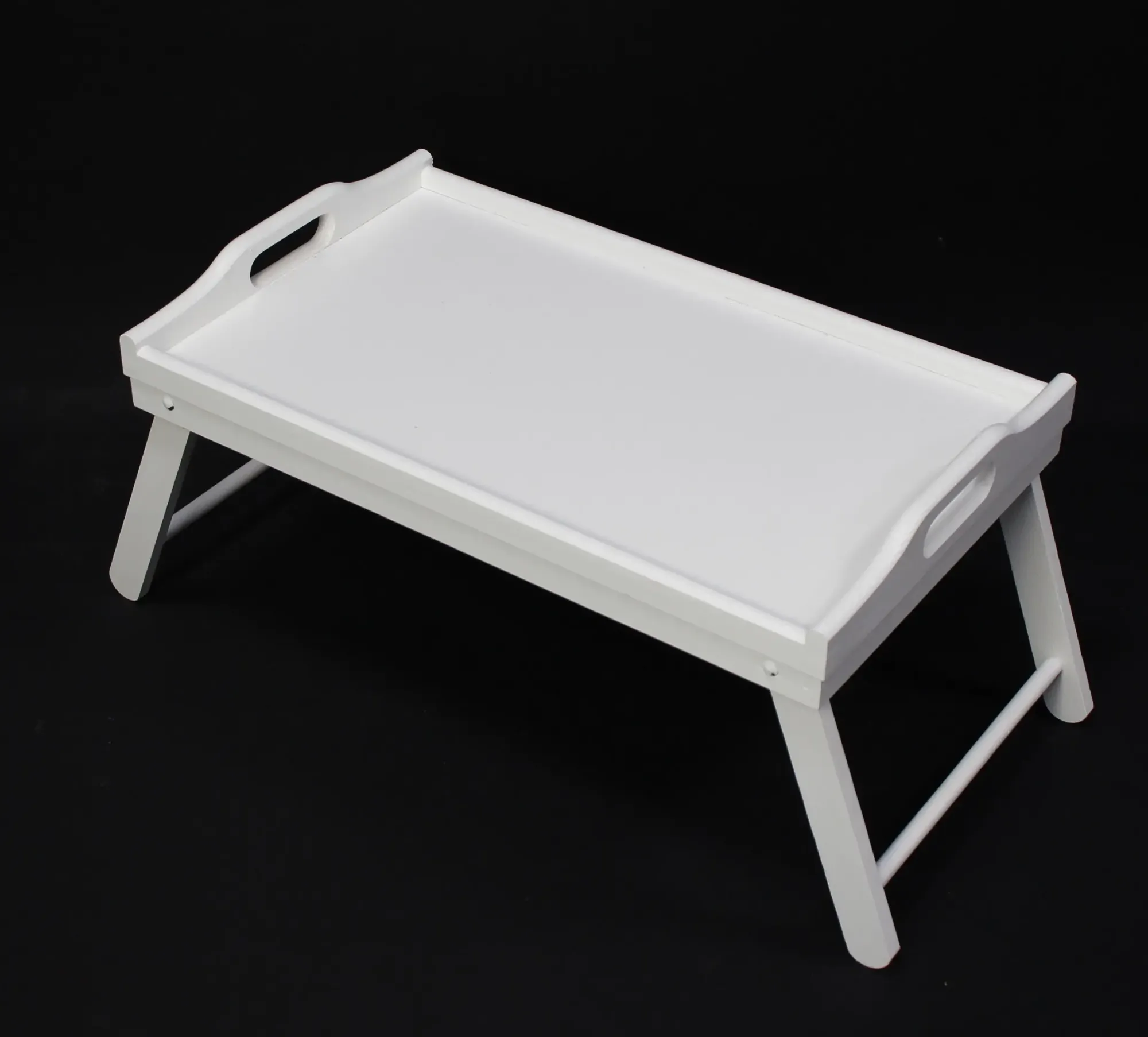 Küche|Tabletts|Frank Handels GmbH & Co. KG Tablett "Simply White" mit Füßen