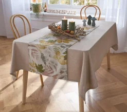Herbstliche Tischwäsche|Tafeldecken|Frank Handels GmbH & Co. KG Tafeldecke 