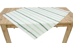 Outdoor-Tafeldecken|Outdoortextilien|Frank Handels GmbH & Co. KG Tafeldecke "Green Stripes"