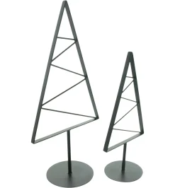 Tannenbäume|Weihnachtliche Gartendeko|Frank Handels GmbH & Co. KG Tanne "Modern", 2er Set