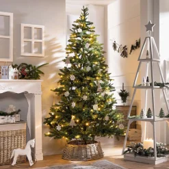 Kunsttannenbäume|Gartenbeleuchtung|Frank Handels GmbH & Co. KG Tannenbaum mit Lichterkette