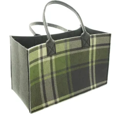 Taschen|Frank Handels GmbH & Co. KG Tasche "Grün kariert"