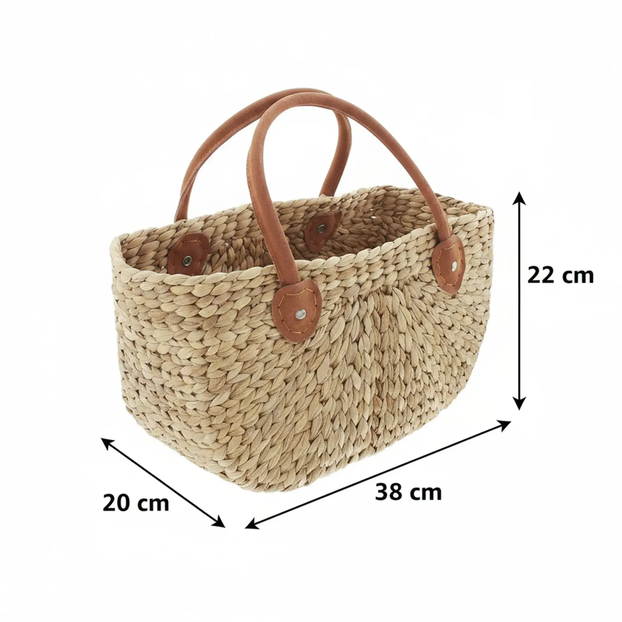 Einkaufskörbe|Küche|Frank Handels GmbH & Co. KG Tasche "Naturgeflecht"