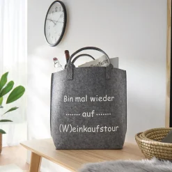 Einkaufskörbe|Taschen|Frank Handels GmbH & Co. KG Tasche "(W)einkaufstour"