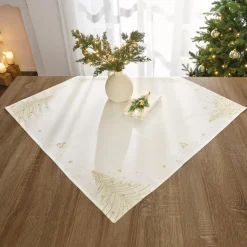 Weihnachtliche Tischwäsche|Frank Handels GmbH & Co. KG Tischdecke "Golden Christmas"