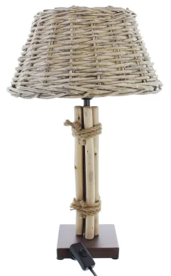 Lampen & Lampenschirme|Schlafzimmer|Frank Handels GmbH & Co. KG Tischleuchte "Treibholz-Charme"