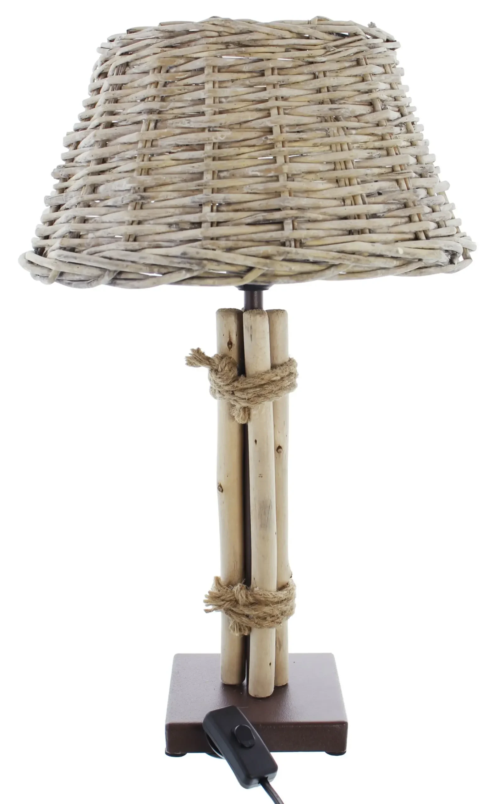 Lampen & Lampenschirme|Schlafzimmer|Frank Handels GmbH & Co. KG Tischleuchte "Treibholz-Charme"