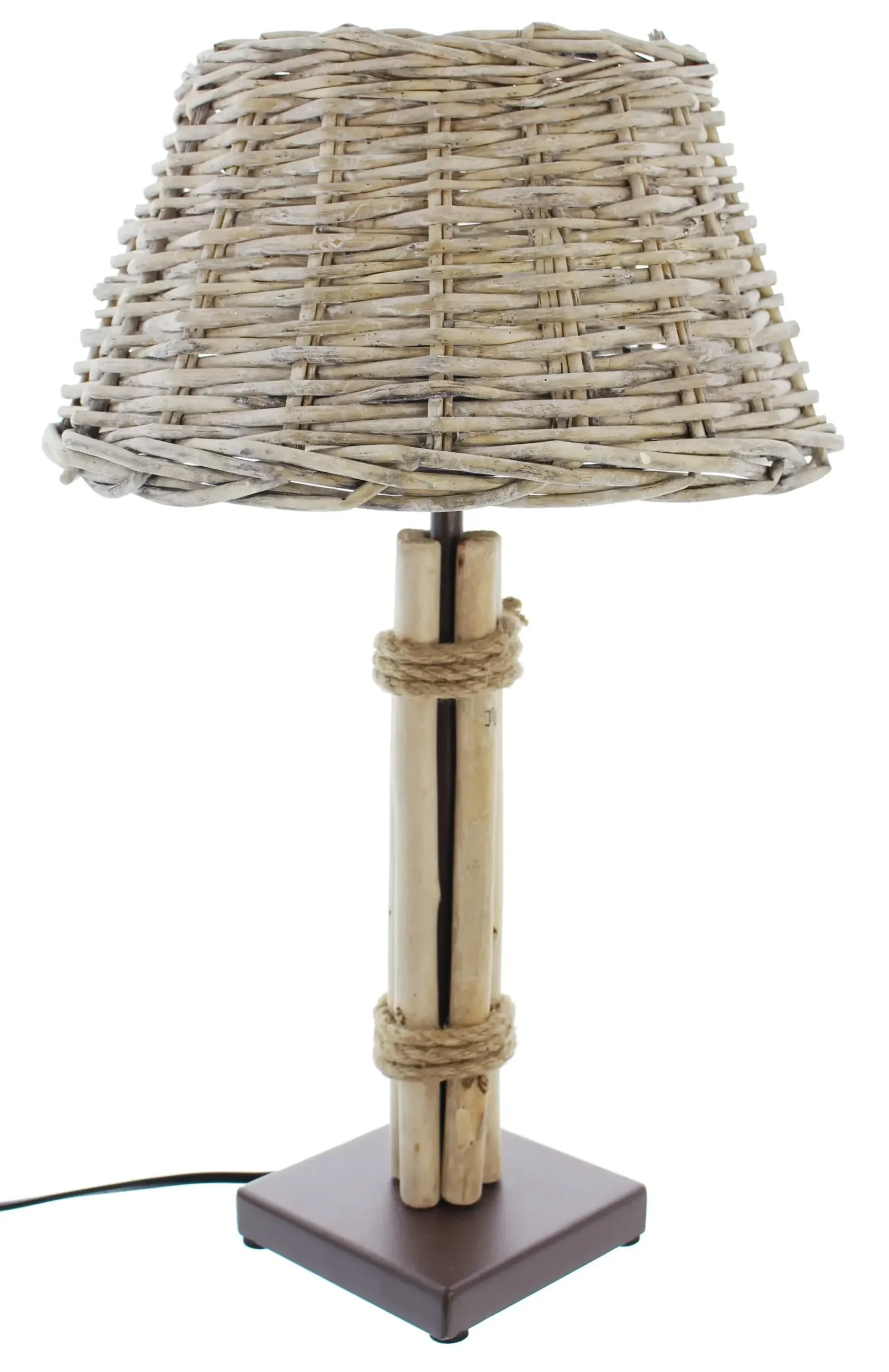 Lampen & Lampenschirme|Schlafzimmer|Frank Handels GmbH & Co. KG Tischleuchte "Treibholz-Charme"