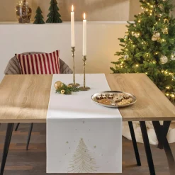 Weihnachtliche Tischwäsche|Frank Handels GmbH & Co. KG Tischläufer "Golden Christmas"