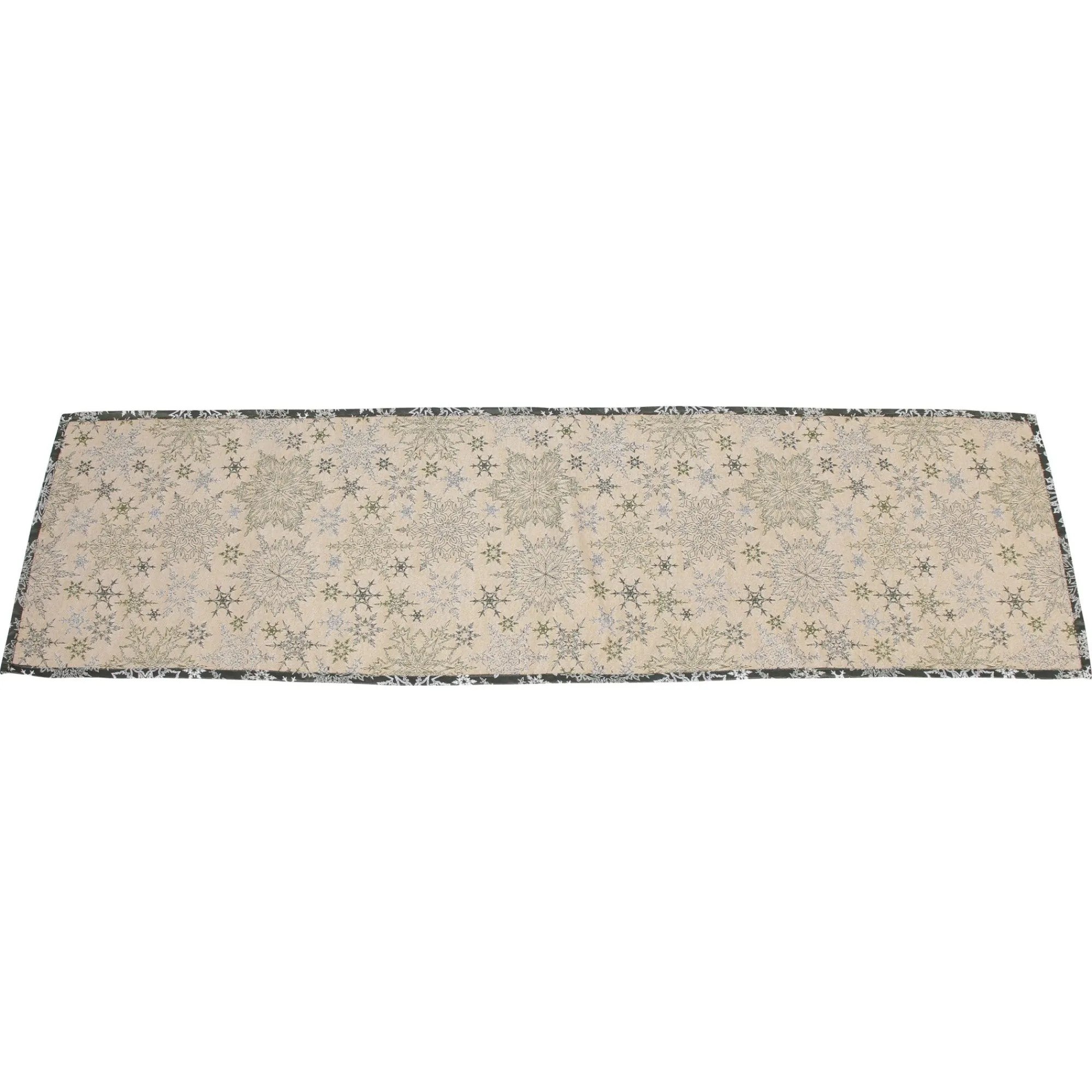 Home&Living - Weihnachten|Home&Living - Textilien|Frank Handels GmbH & Co. KG Tischläufer "Schneeflockenzierde"