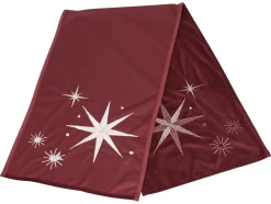 Weihnachtliche Tischwäsche|Frank Handels GmbH & Co. KG Tischläufer "Star noble"