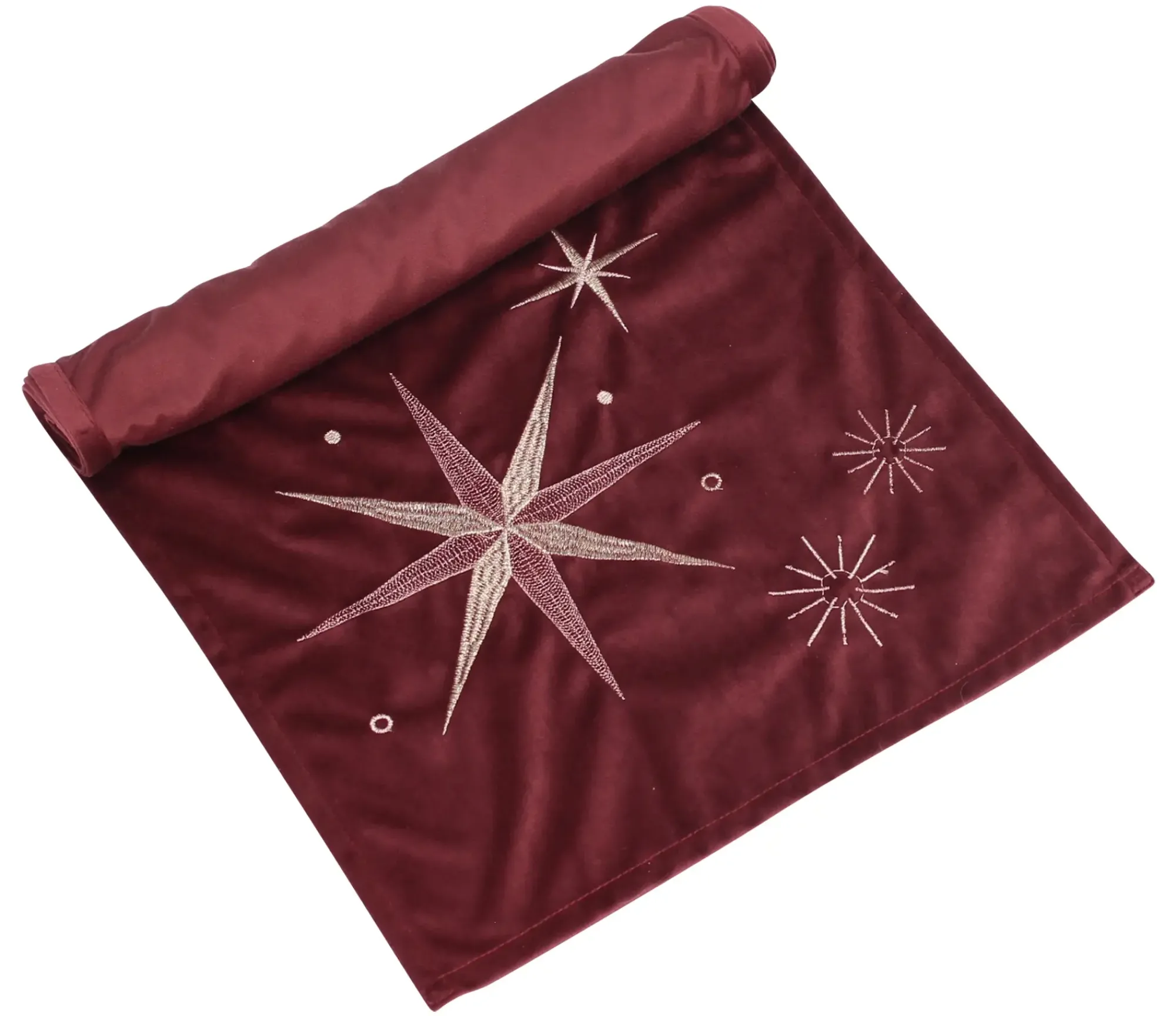 Weihnachtliche Tischwäsche|Frank Handels GmbH & Co. KG Tischläufer "Star noble"