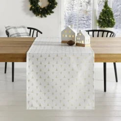 Weihnachtliche Tischwäsche|Frank Handels GmbH & Co. KG Tischläufer "Trees"
