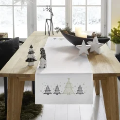 Weihnachtliche Tischwäsche|Frank Handels GmbH & Co. KG Tischläufer 