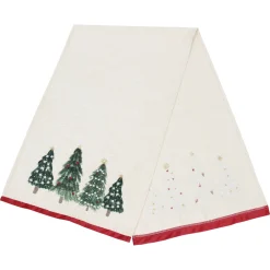 Weihnachtliche Tischwäsche|Frank Handels GmbH & Co. KG Tischläufer "Weihnachtswäldchen"