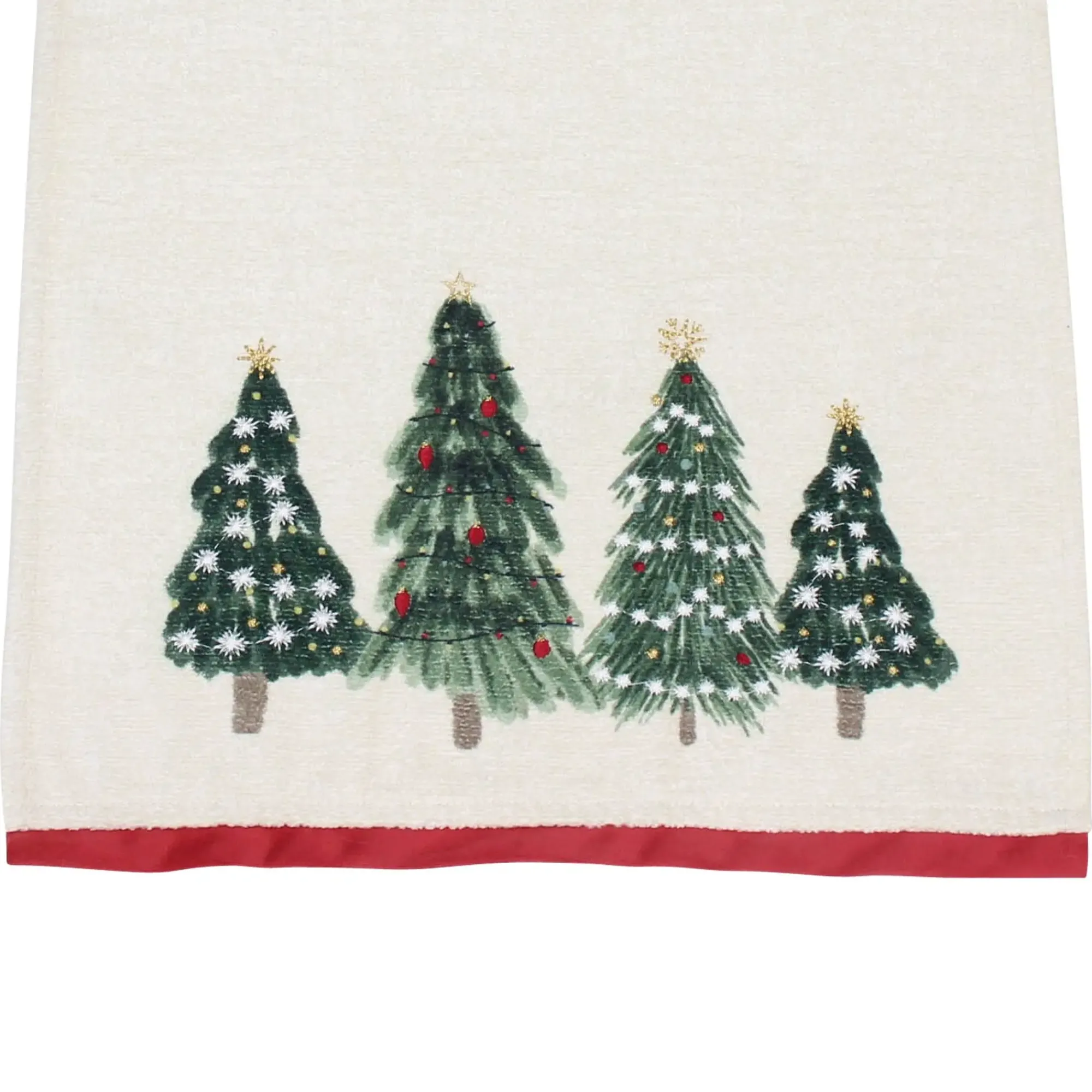 Weihnachtliche Tischwäsche|Frank Handels GmbH & Co. KG Tischläufer "Weihnachtswäldchen"