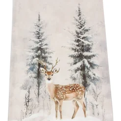 Weihnachtliche Tischwäsche|Frank Handels GmbH & Co. KG Tischläufer "Winterhirsch"