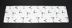Weihnachtliche Tischwäsche|Frank Handels GmbH & Co. KG Tischläufer "Winterhirsch"