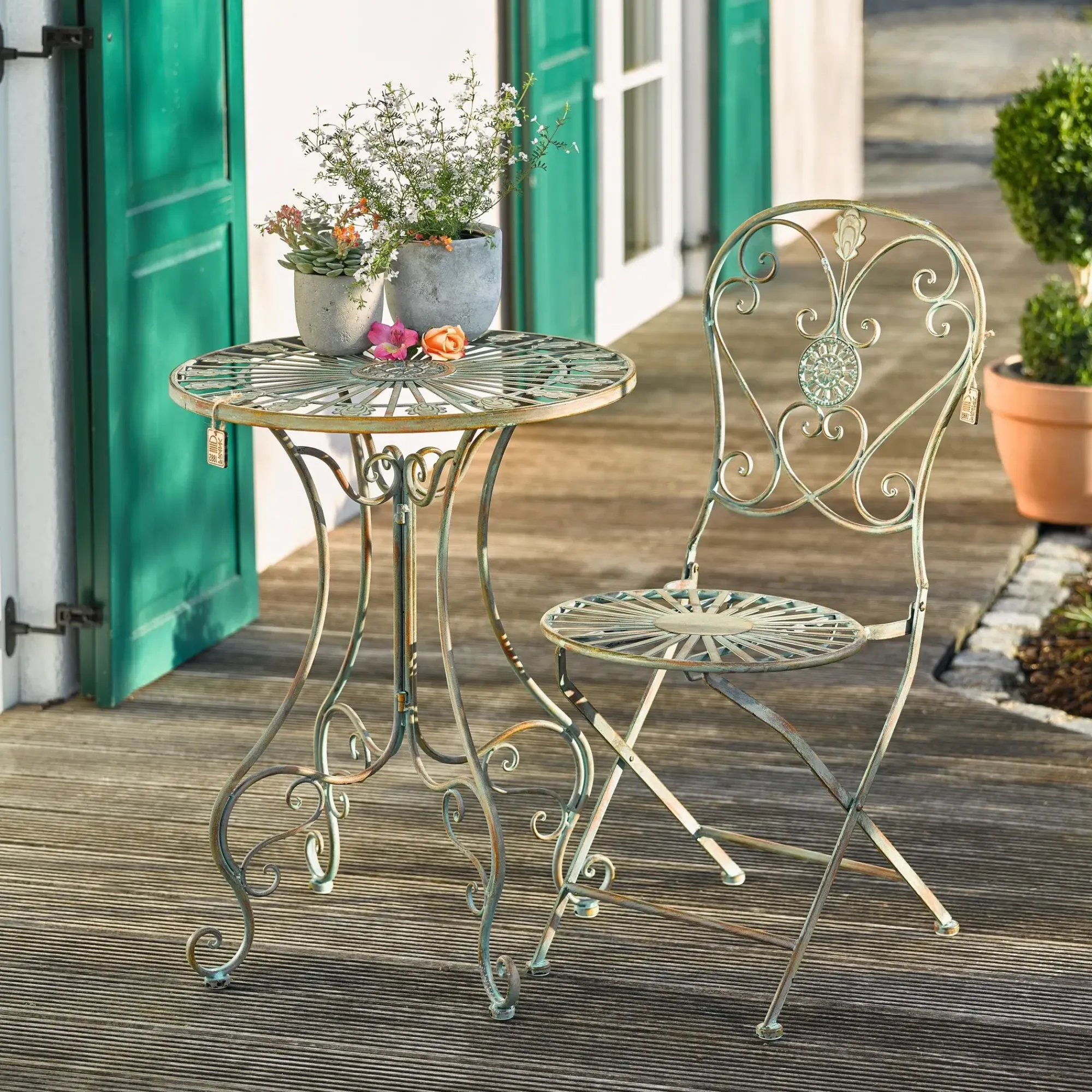 Tische|Gartentische|Frank Handels GmbH & Co. KG Tisch "Pfauenauge"
