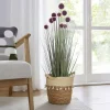 Kunstpflanzen|Flur|Frank Handels GmbH & Co. KG Topfpflanze "Allium"