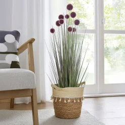Kunstpflanzen|Flur|Frank Handels GmbH & Co. KG Topfpflanze "Allium"